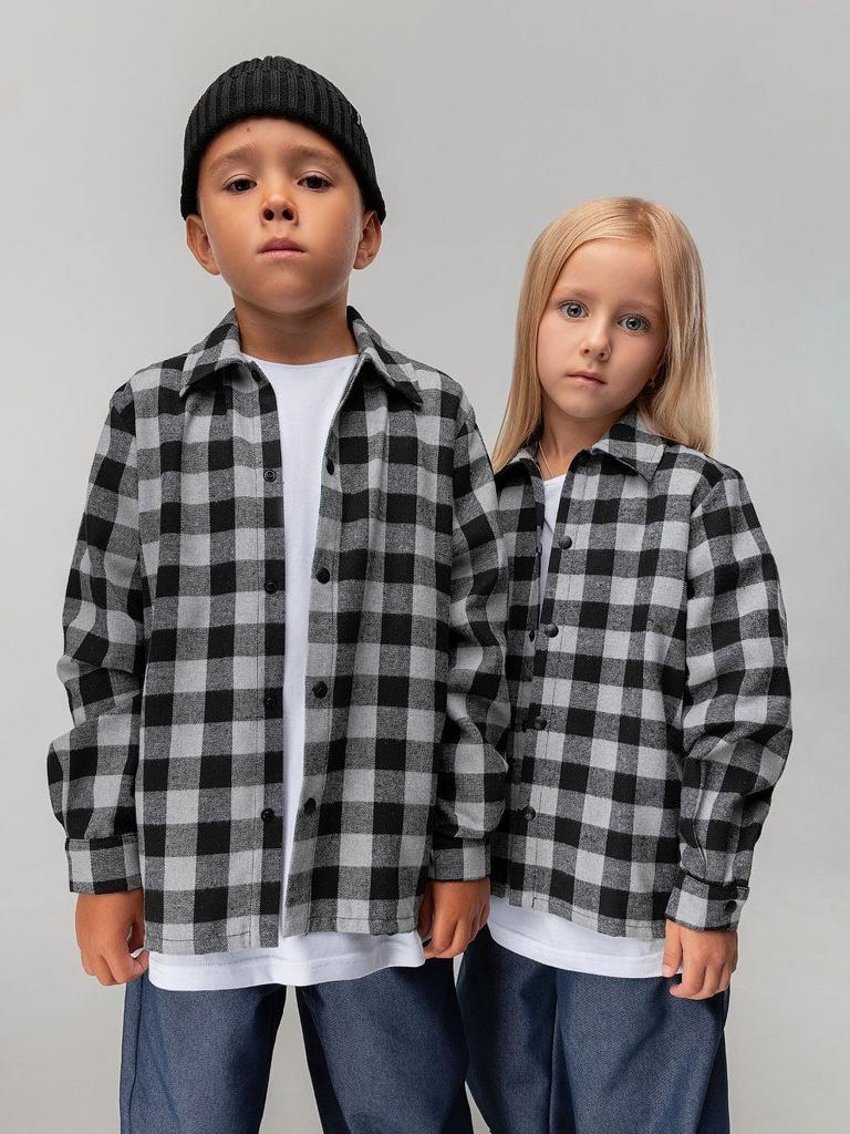 Рубашка Bodo-серый