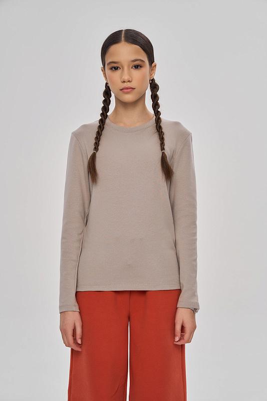 Лонгслив Miza-бежевый