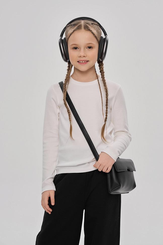 Лонгслив Miza-молочный