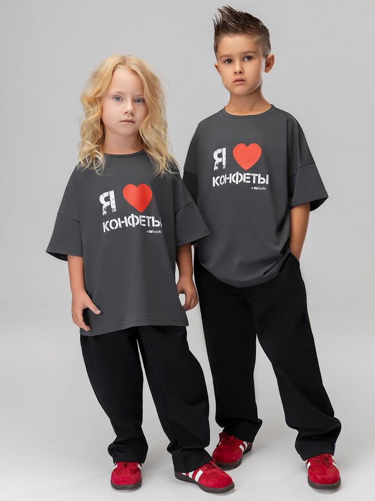 Футболка  BODO-серый