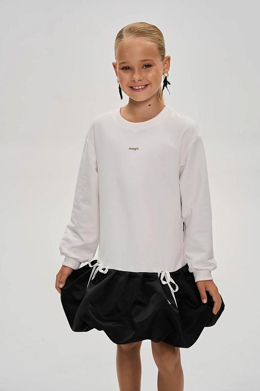 Платье Miza-молочный