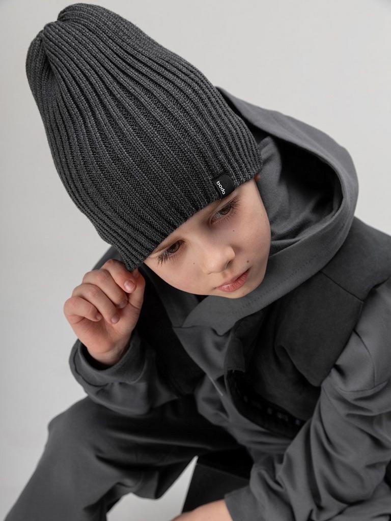Шапка Bodo-темно-серый