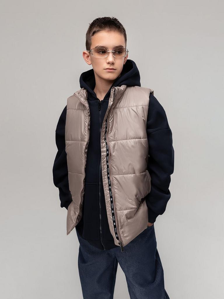 Жилет BODO -т.бежевый