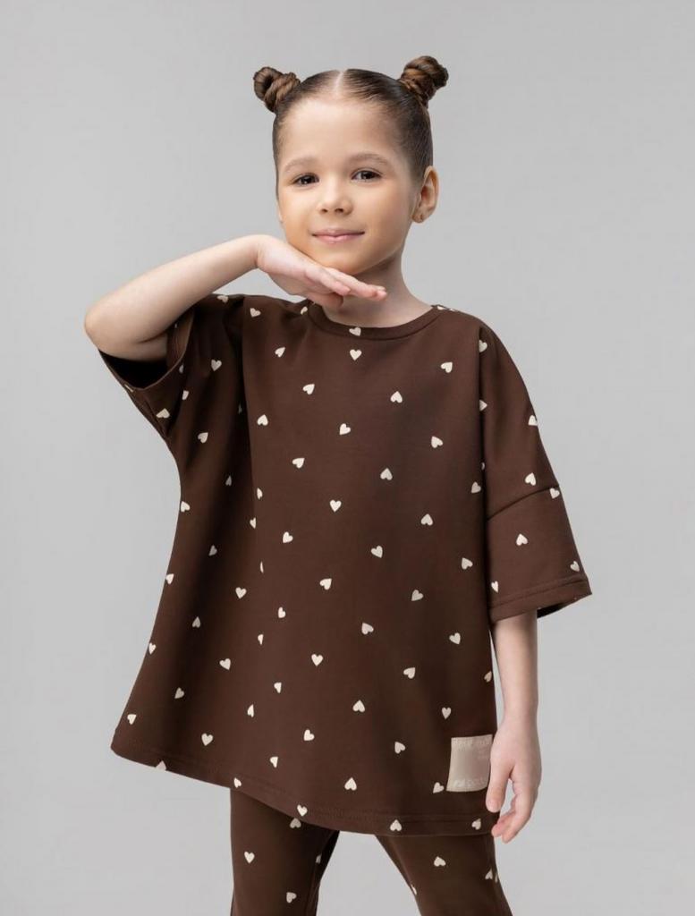 Футболка  BODO-коричневый