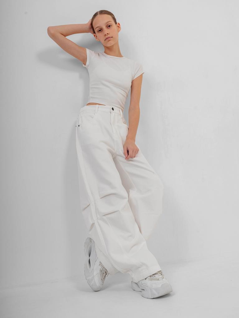 Джинсы Супрунов-белый