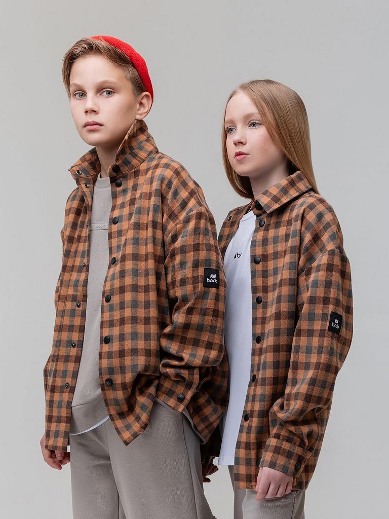 Рубашка Bodo-карамель