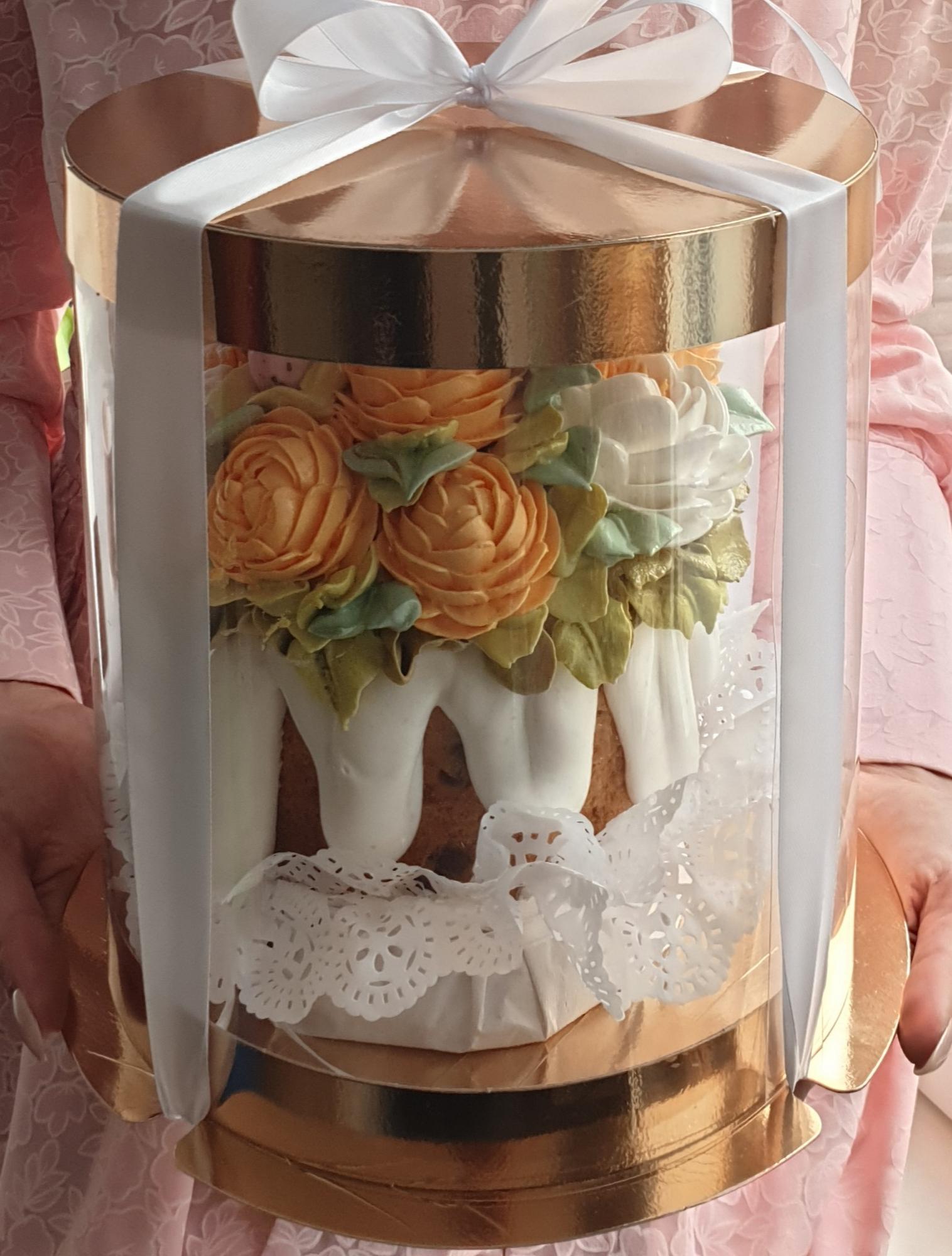 Куличи с декором из зефира. Коллекция 2026