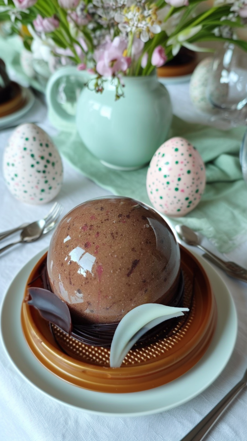 Пирожное "Птичье молоко" на Пасху