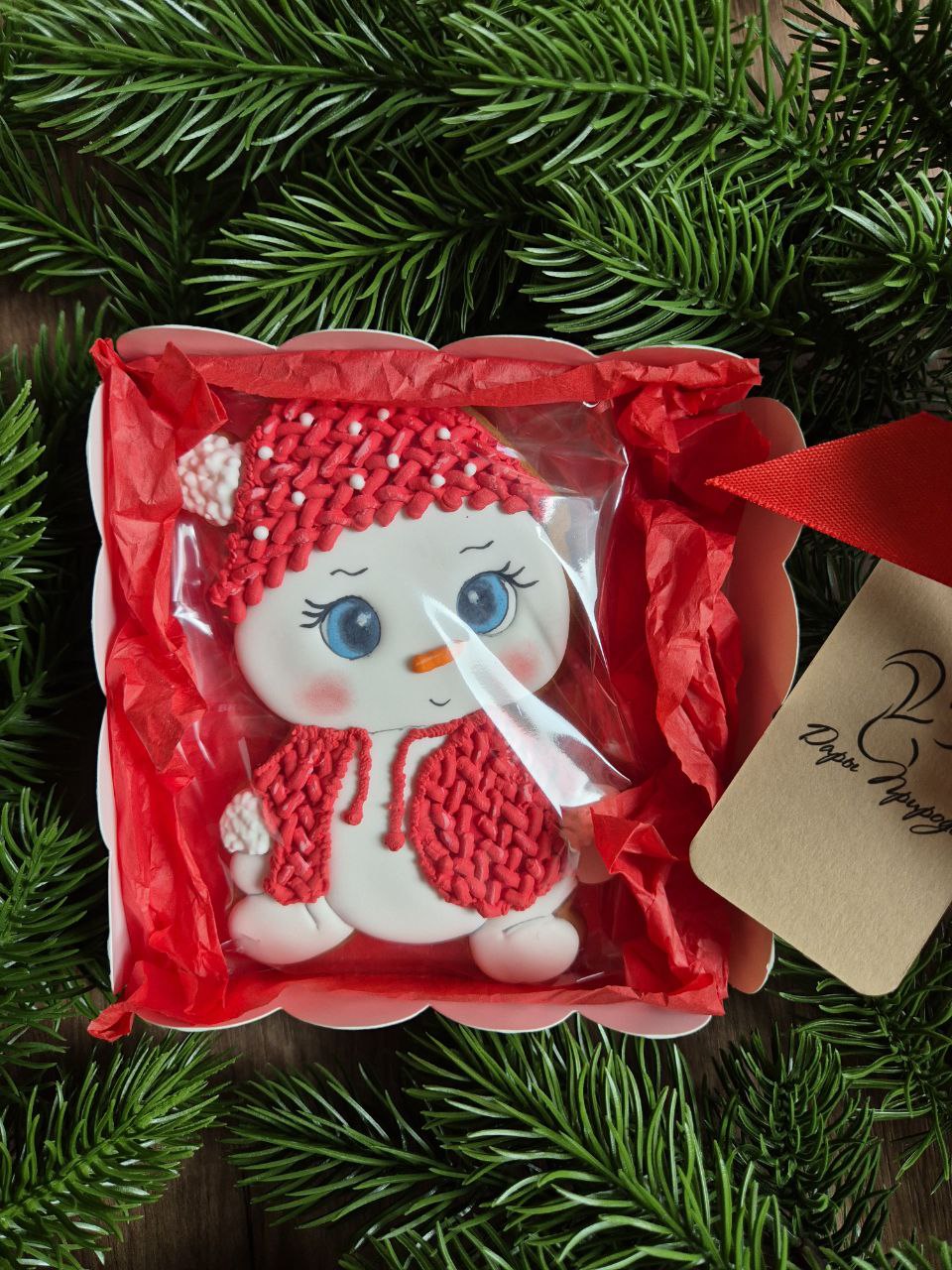 Штучные пряники к Новому году 2026