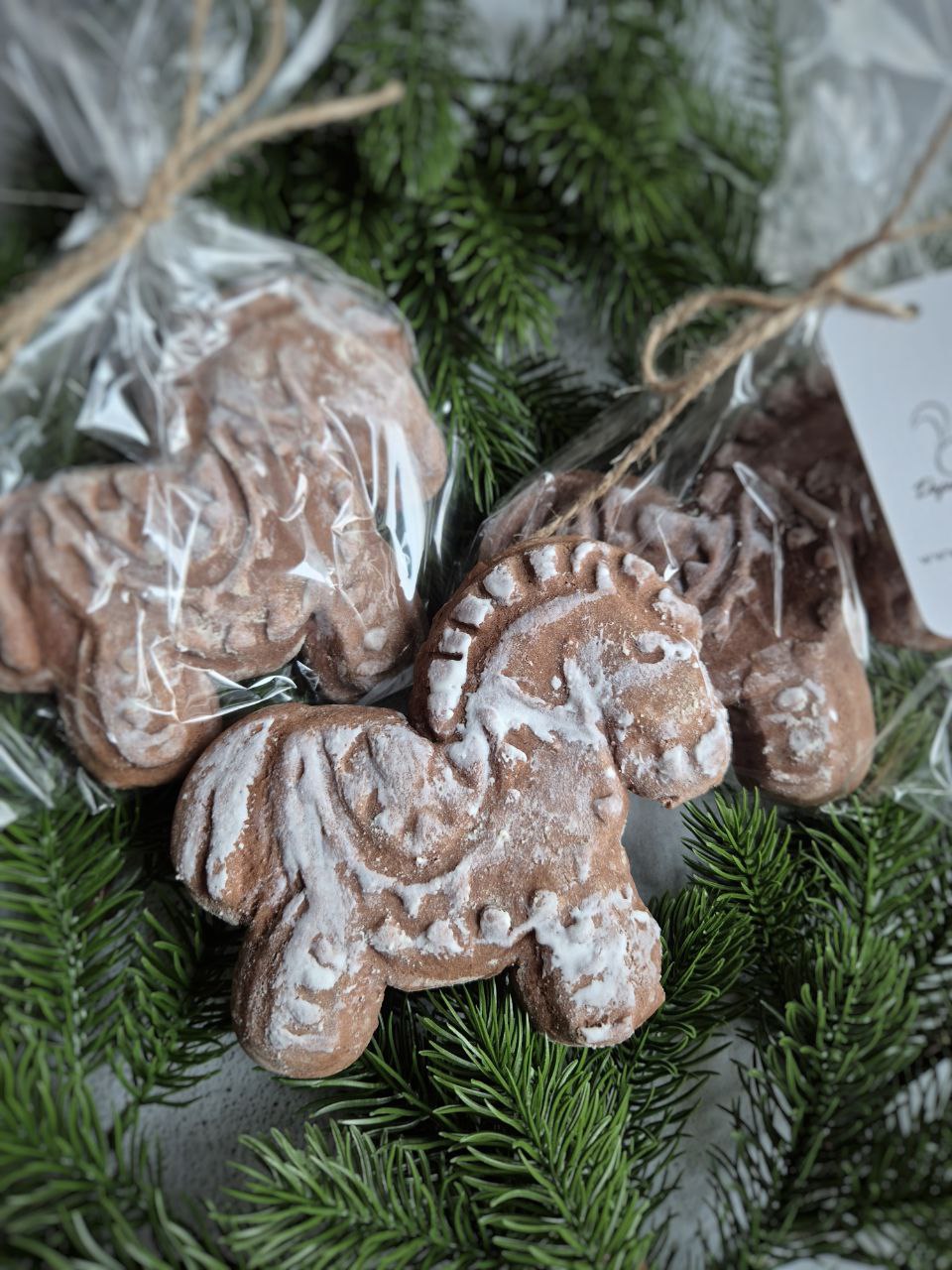 Символ года - пряничная лошадка с начинкой