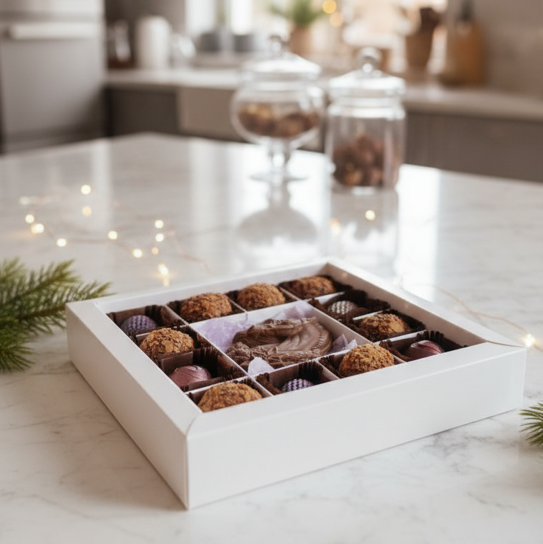 Новогодний набор шоколад и конфет с символом года 2026