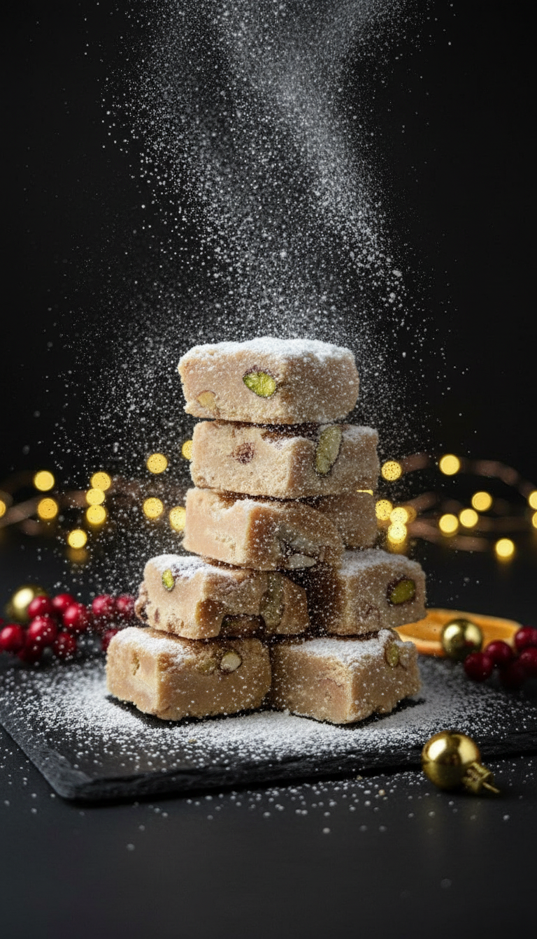 Домашний щербет с орехами или цитрусовой пастой