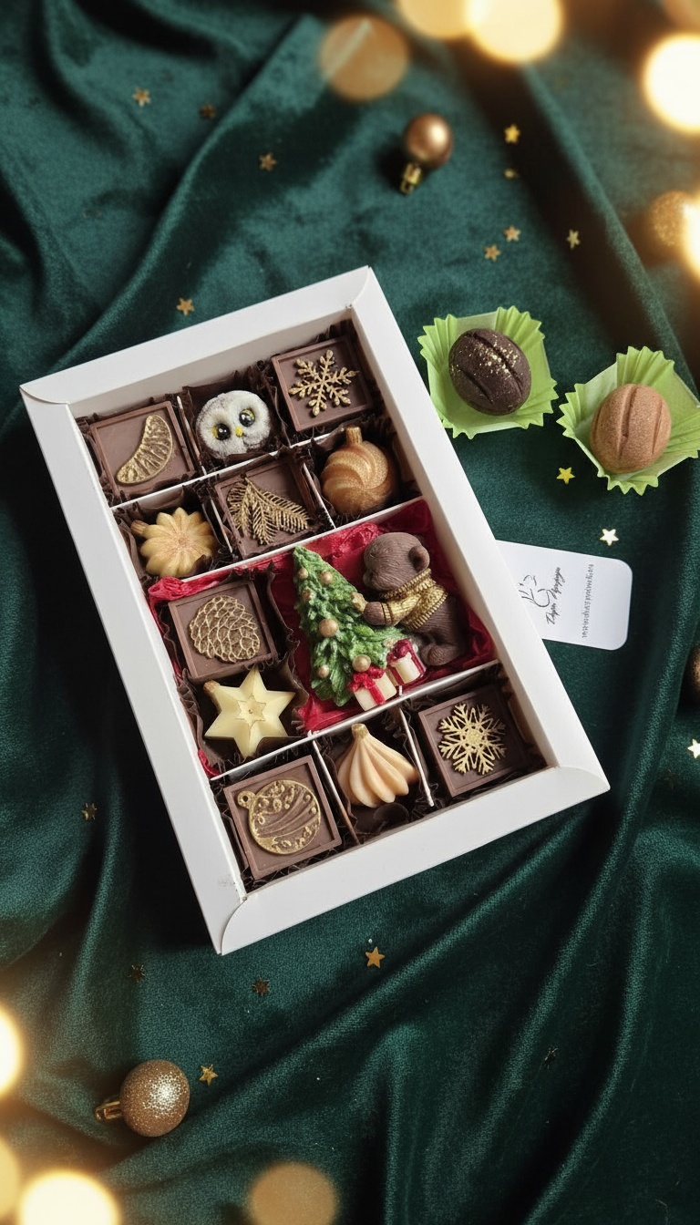 Наборы шоколадных фигурок к Новому Году 2026