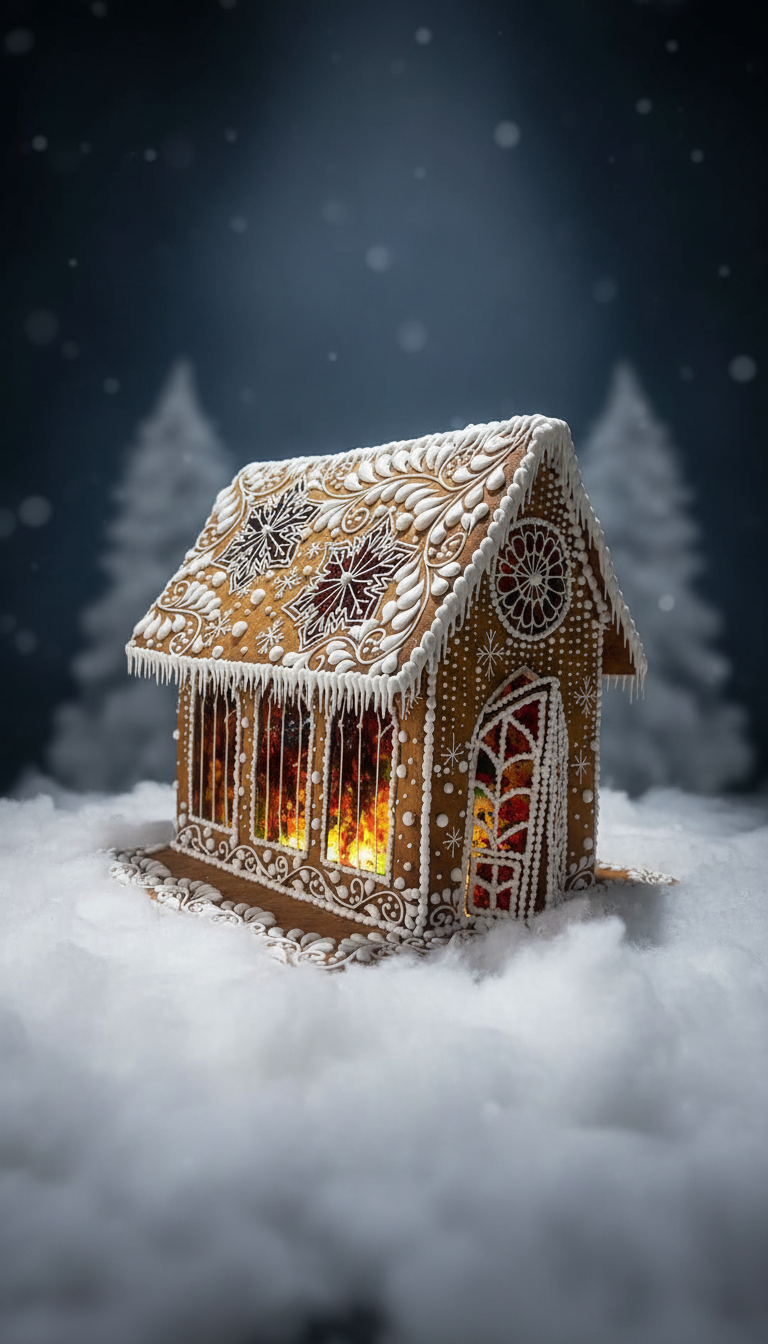 Пряничный домик "Витраж"