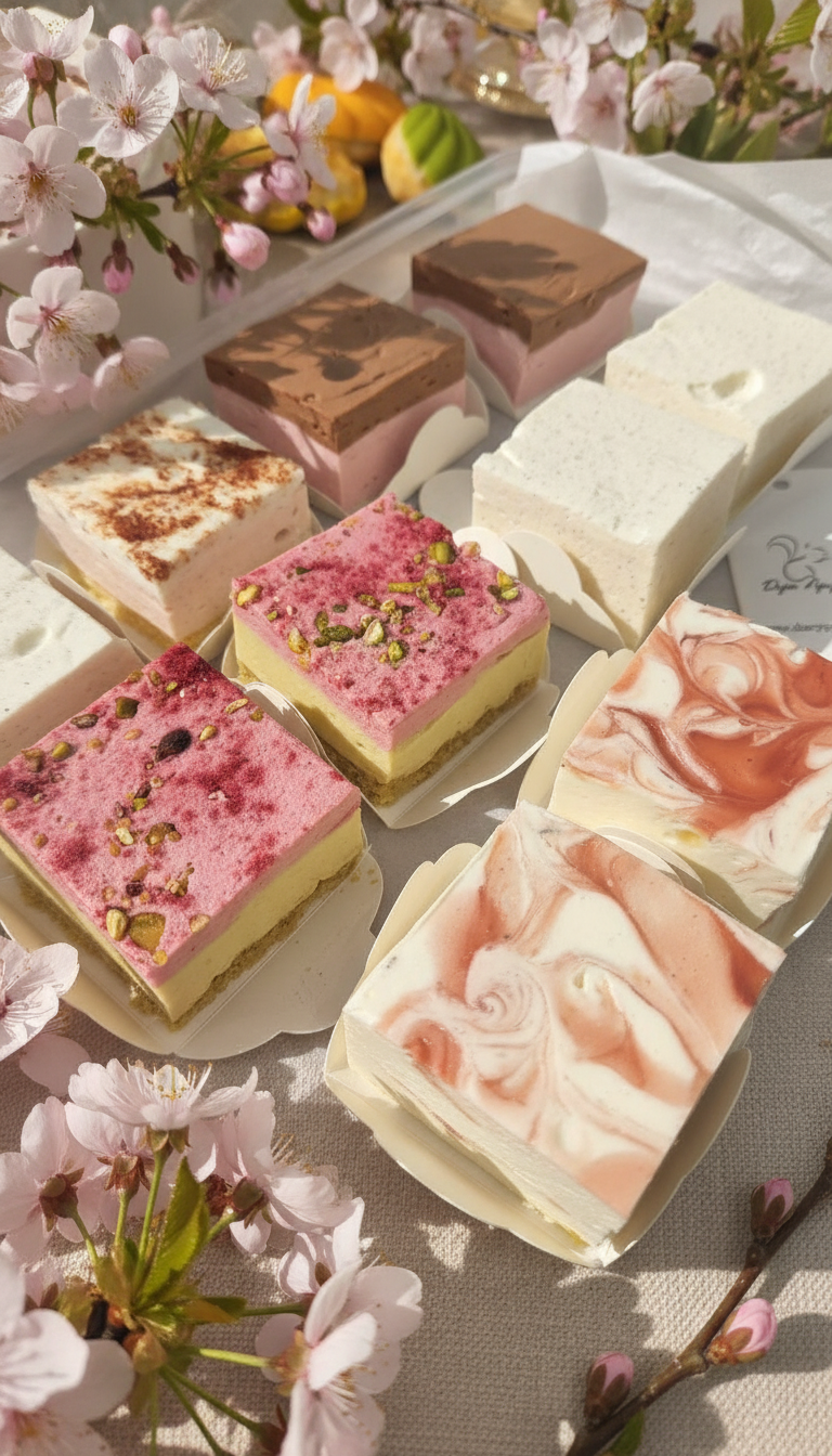 Суфлейное пирожное "А-ля птичка": 6 вкусов