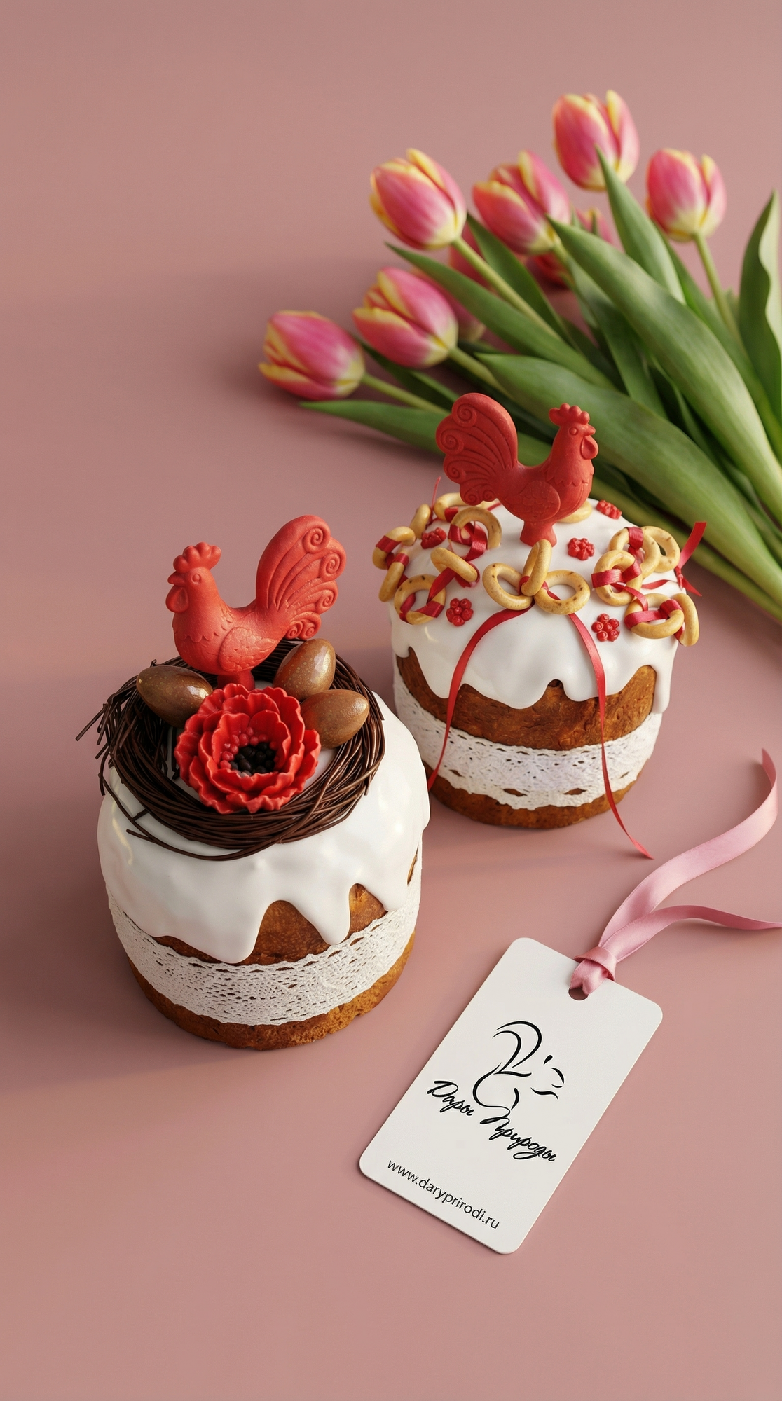 Кулич пасхальный классический с изюмом и апельсиновыми цукатами