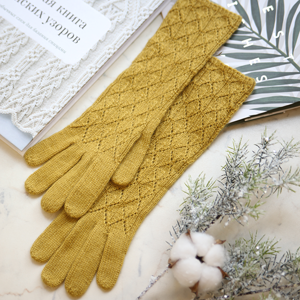 Перчатки Удлиненные №32