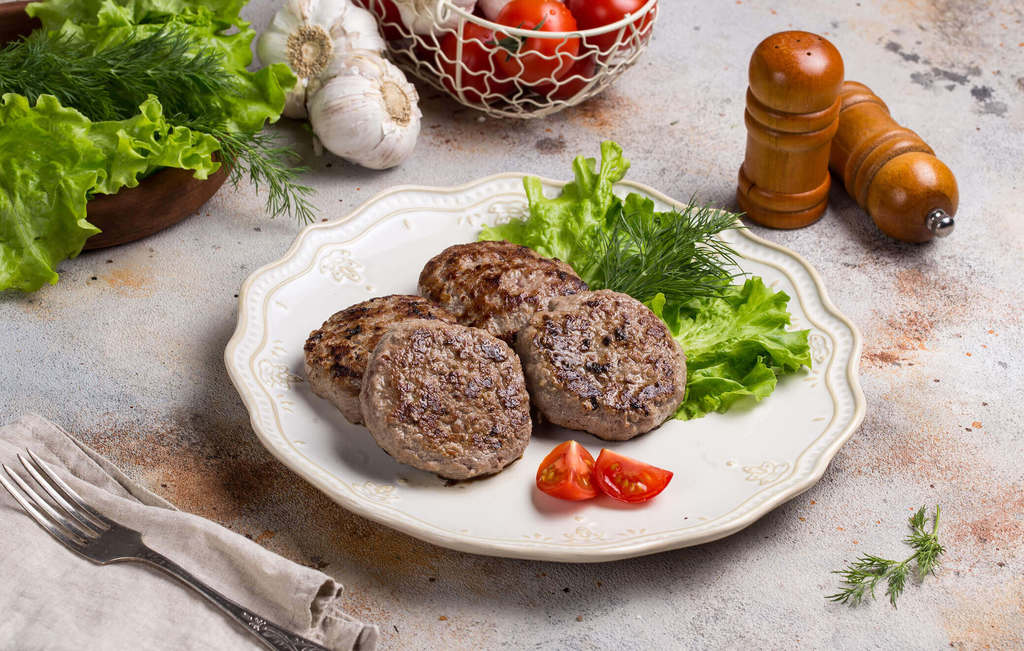 Бифштекс натуральный говяжий, 400 г.