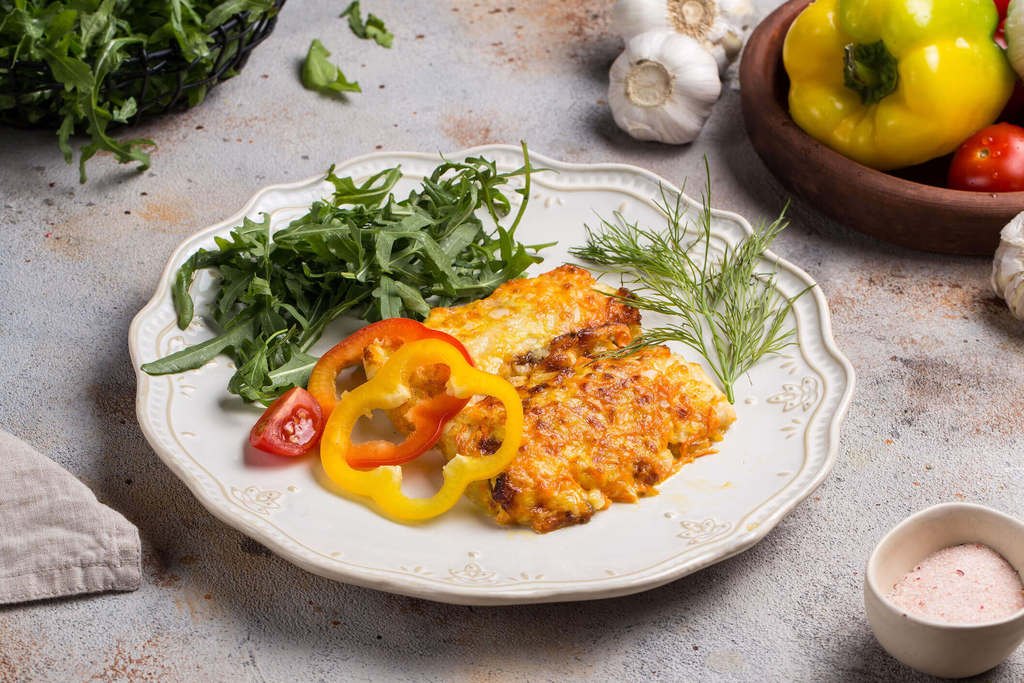 Сайда с овощами, 200 г.