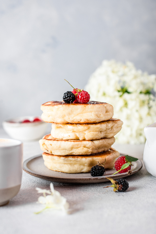 Оладушки с яблоком, 350 г.