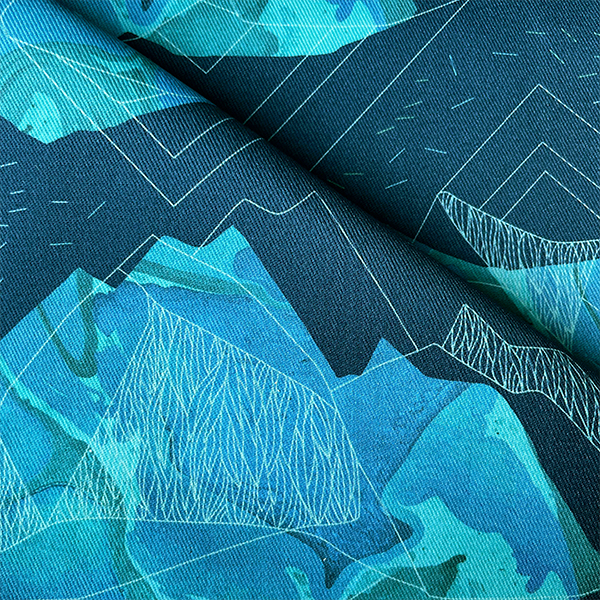 Интерьерная ткань Ледники