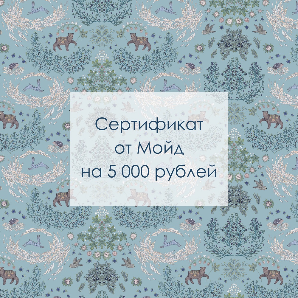 Подарочный сертификат на 5000 рублей