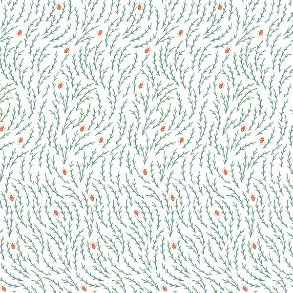 Интерьерная ткань- Марья (компаньон Сариола-белый фон)