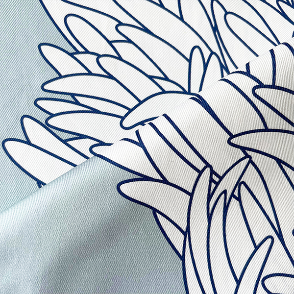 Интерьерная ткань Леват (голубой фон)