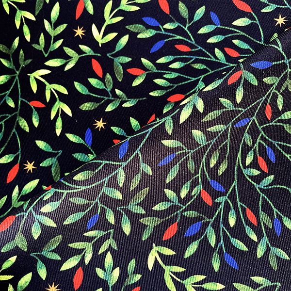 Интерьерная ткань Керкадор (черный фон)