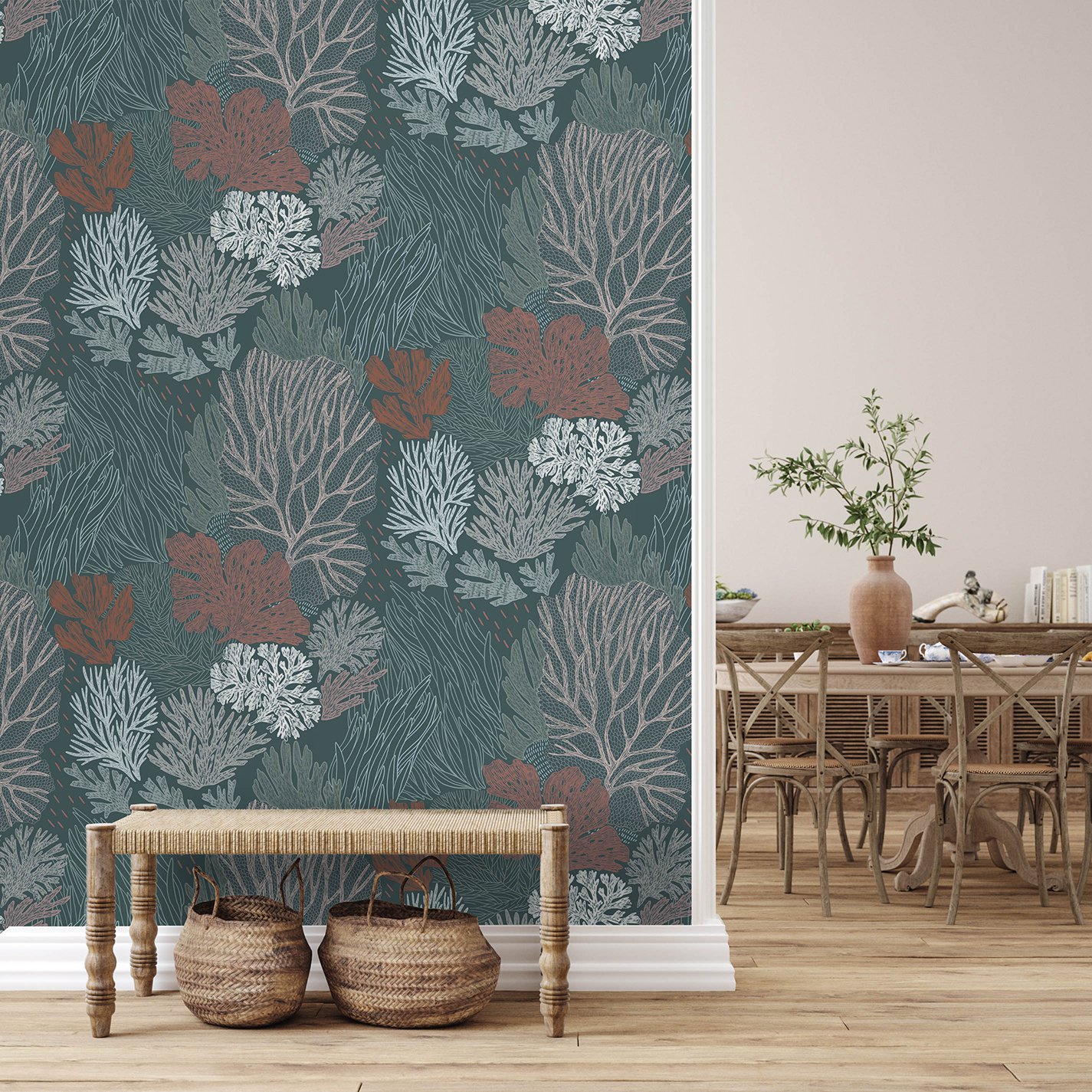 Фотообои Водоросли Камчатки (яркий колорит)