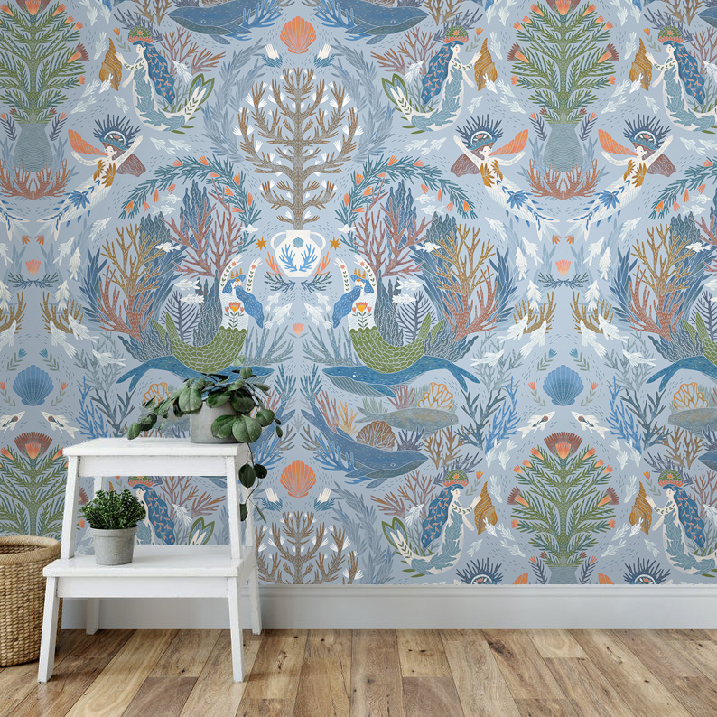 Фотообои Гандвик (серый фон)