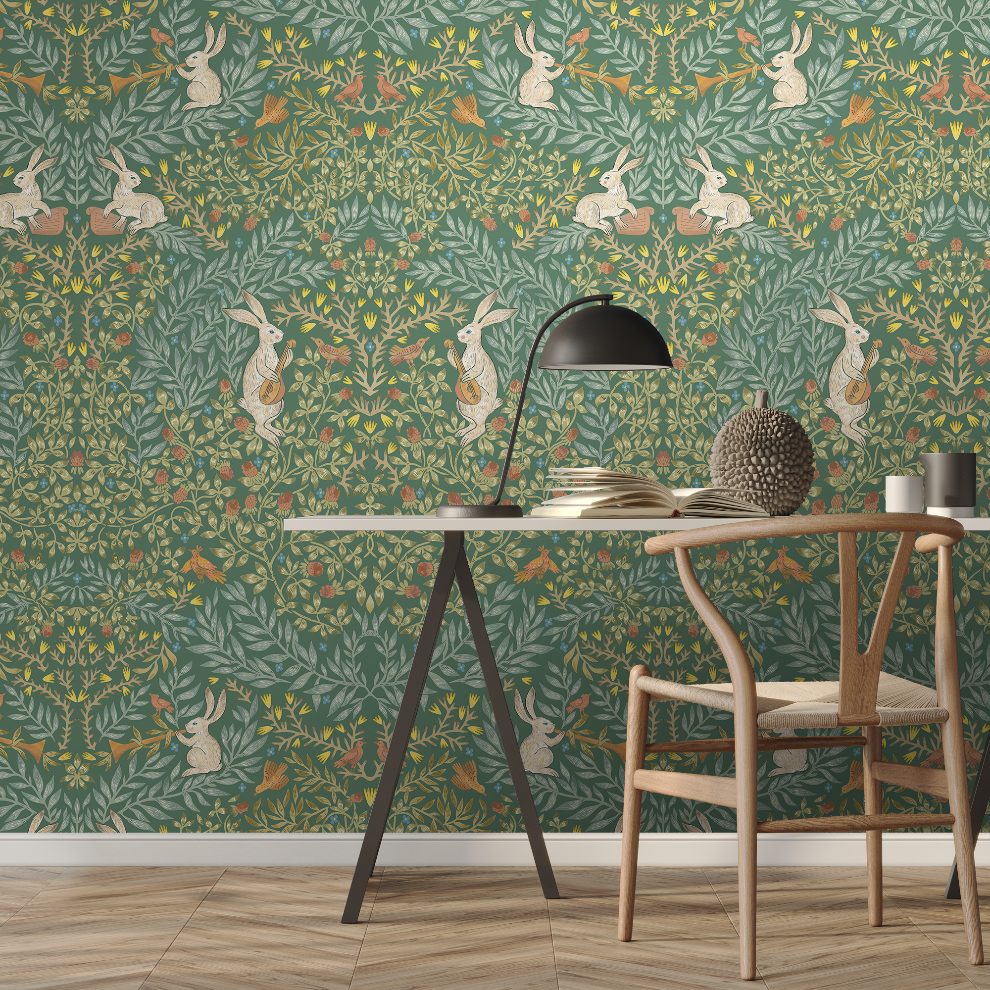 Фотообои Шылад  (зеленый фон)