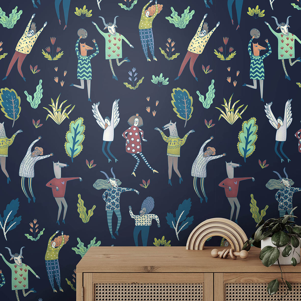 Обои Ило (темный фон)