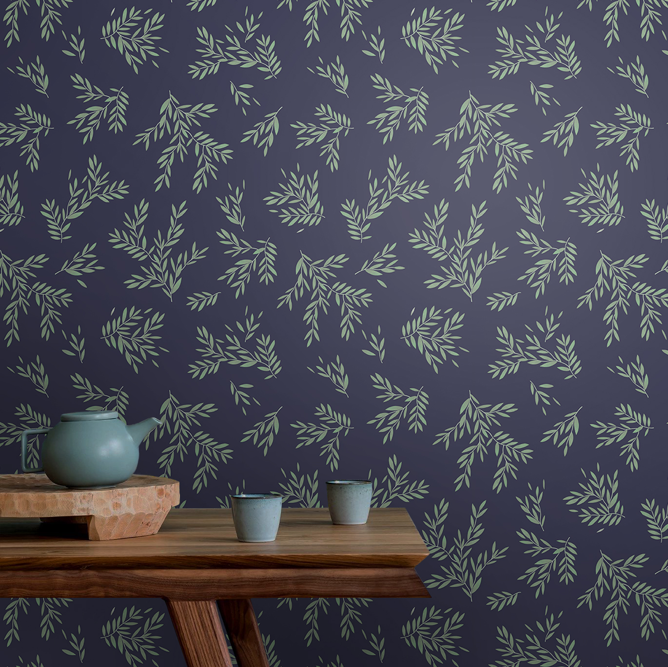 Фотообои Лехти (темно-фиолетовый фон)