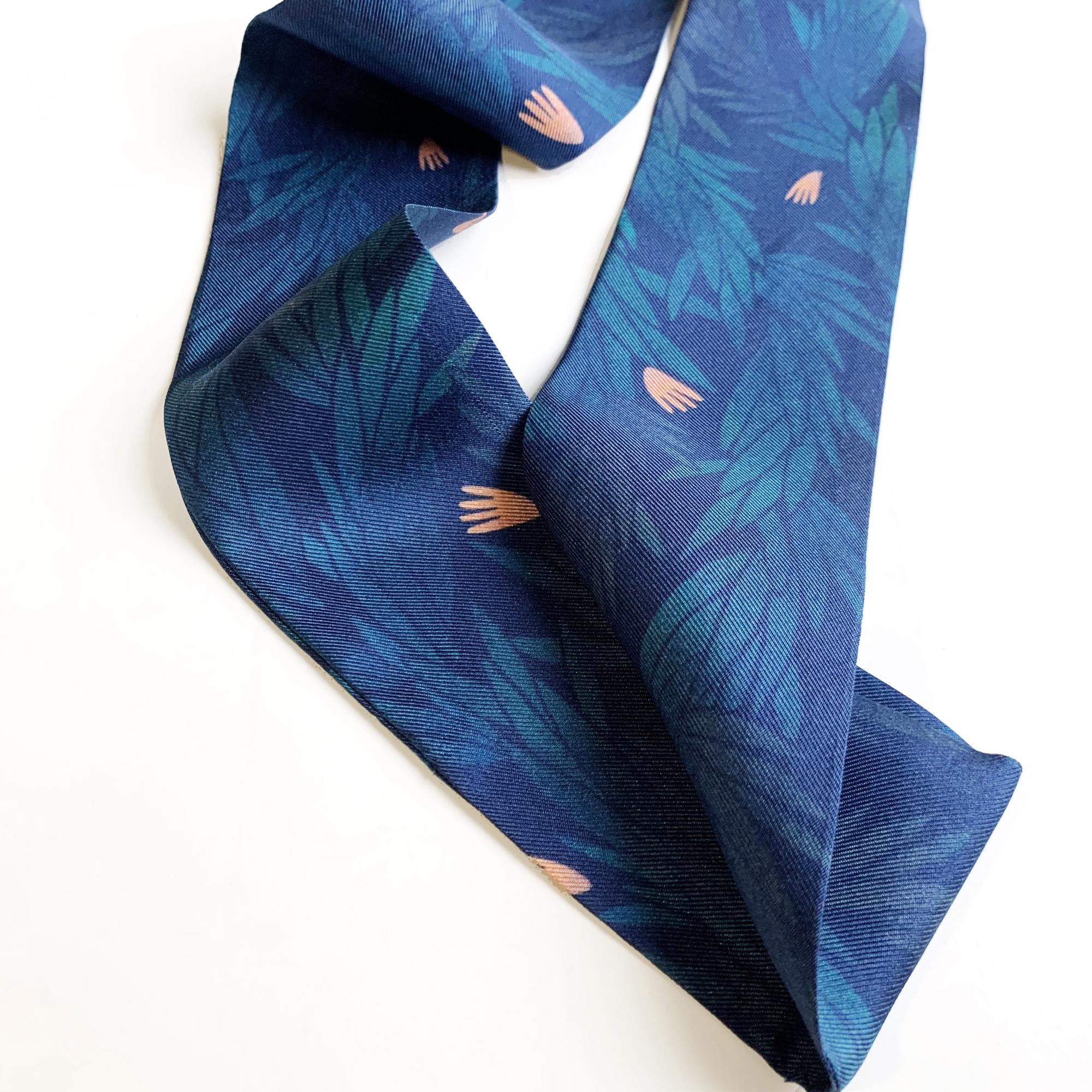 Твилли "Гандвик" синий