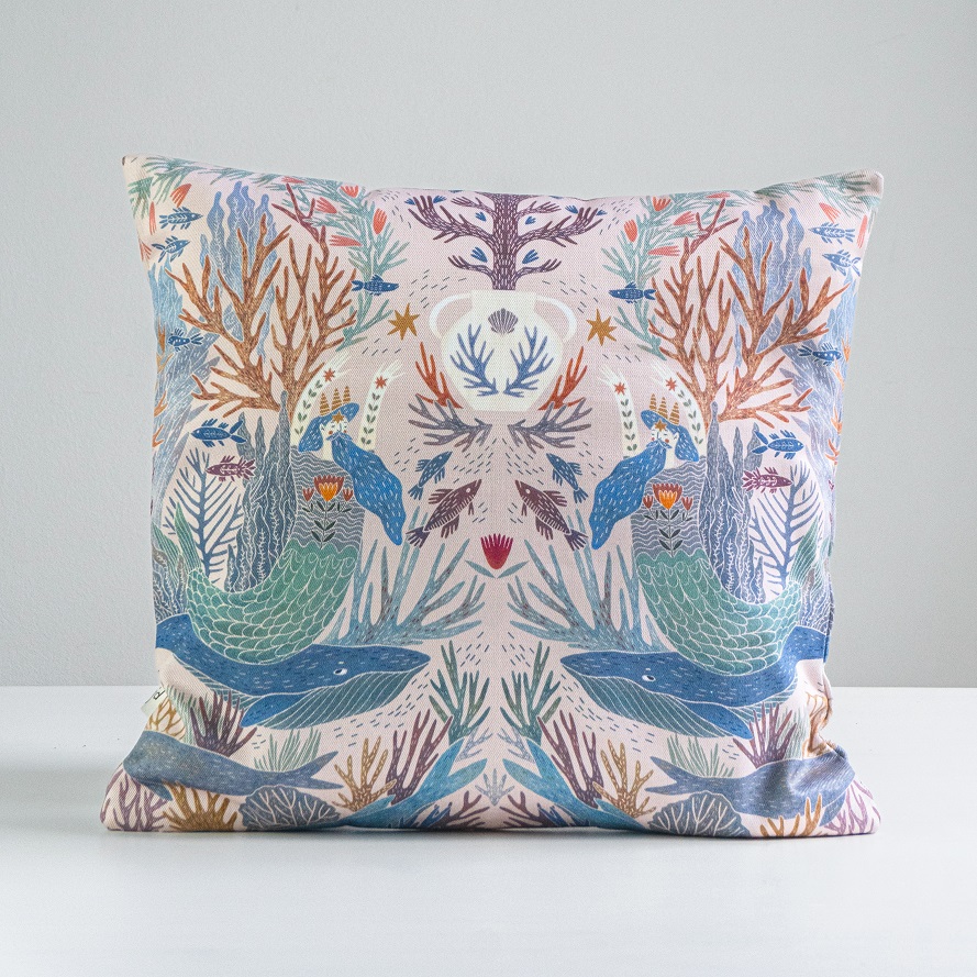 Подушка Гандвик розовый