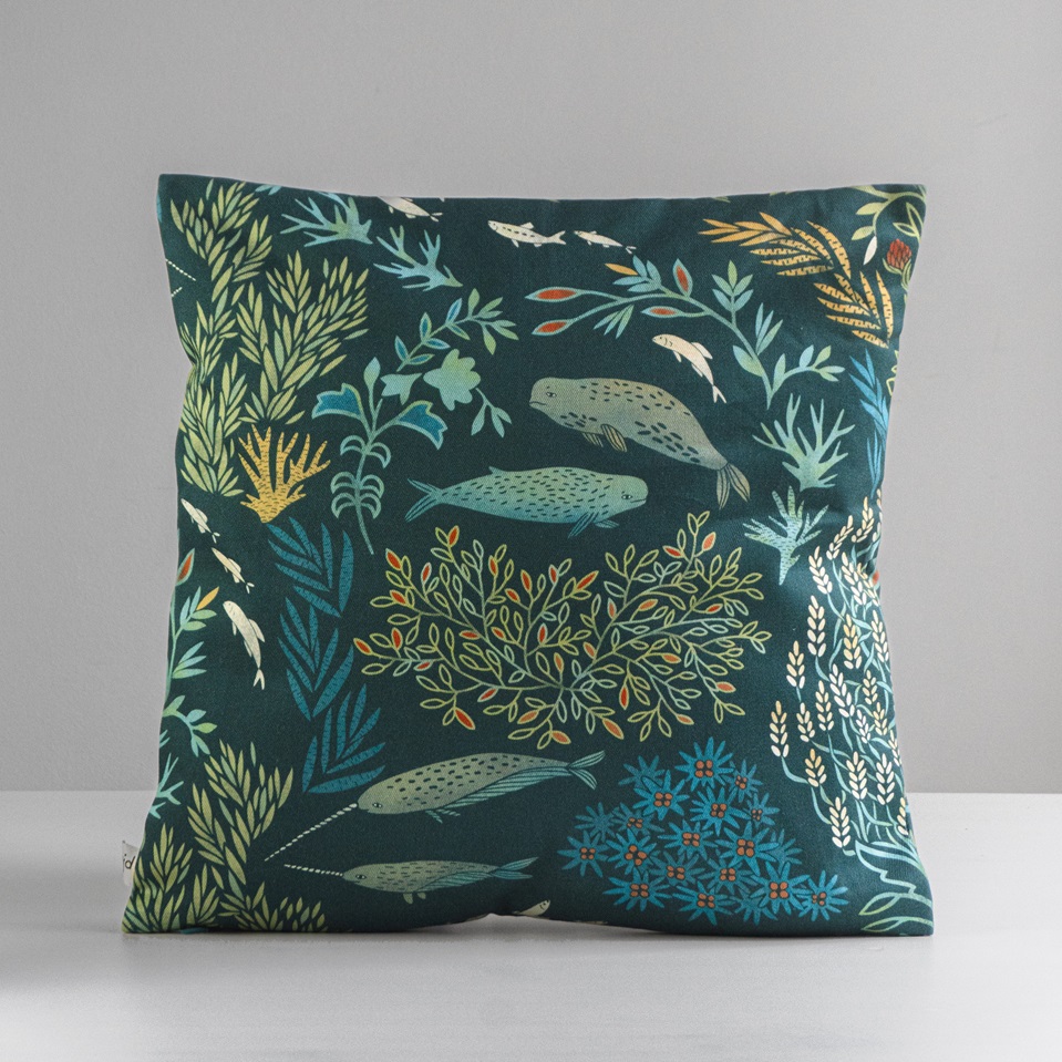 Подушка Луотола зеленый