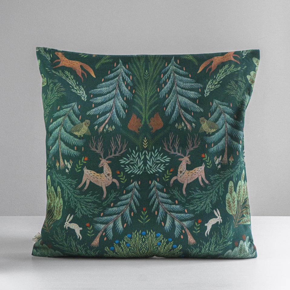 Подушка Сосново зеленая