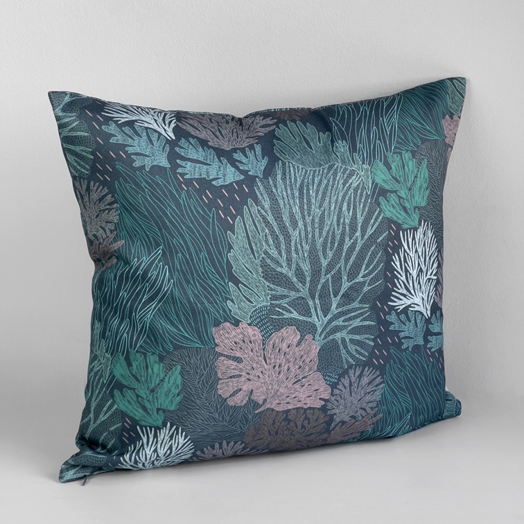 Подушка Водоросли камчатки серая