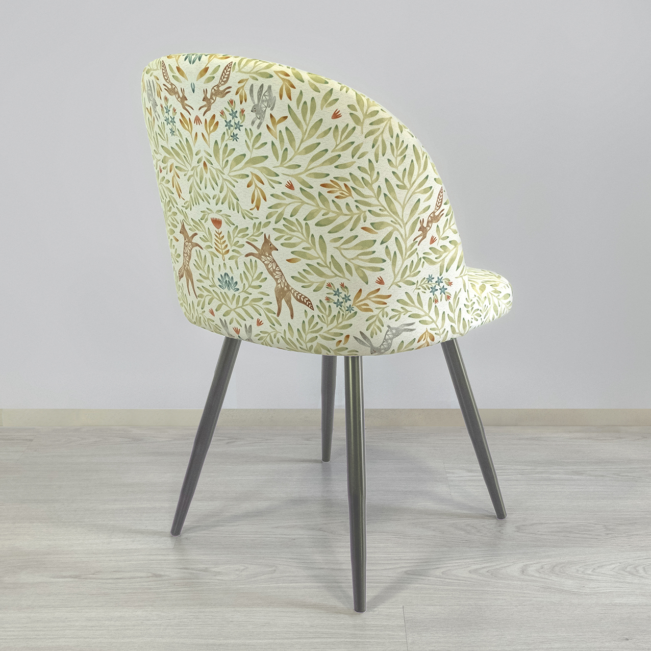 Стул "Öти" с принтом Войвыв (бежевый фон)