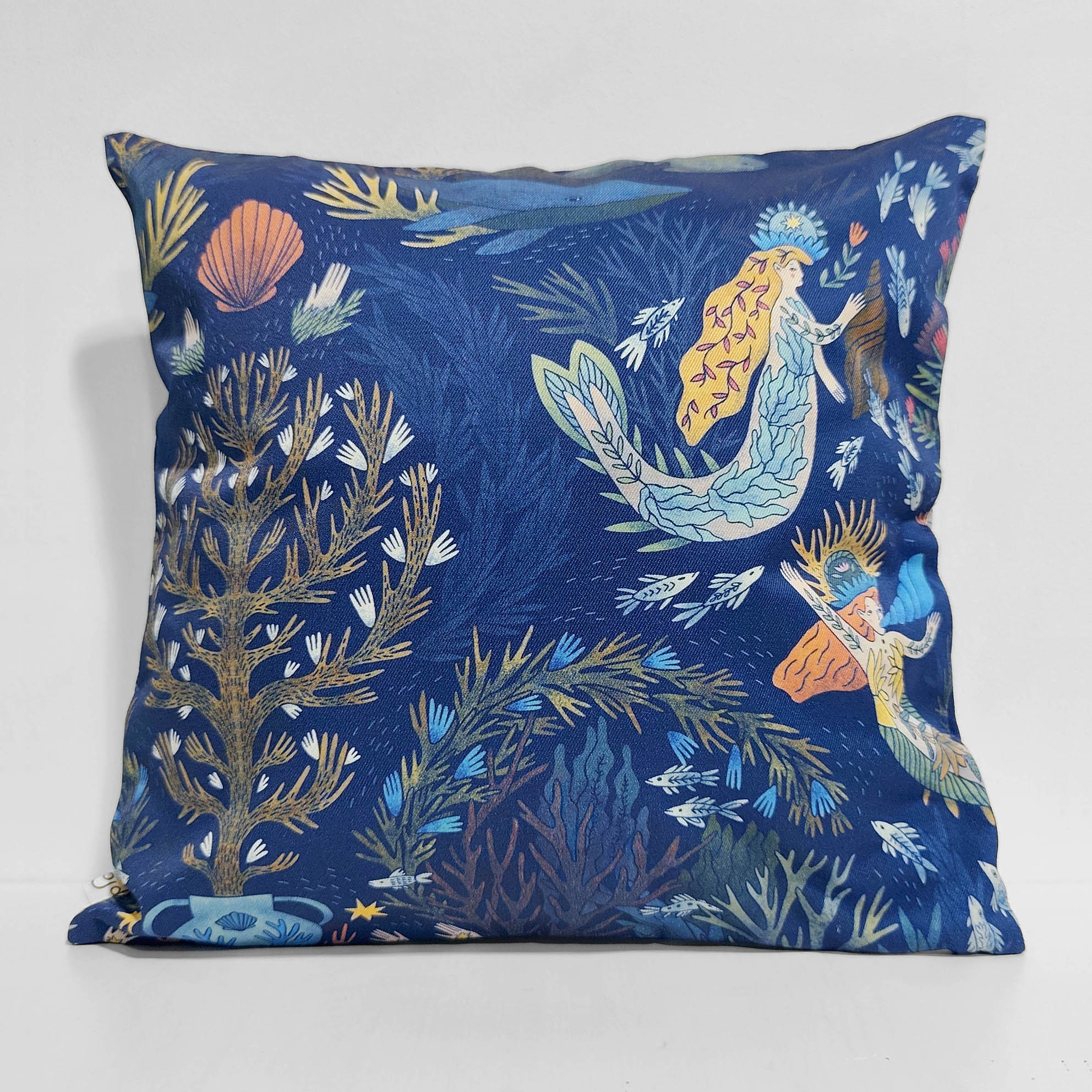 Подушка Гандвик синий