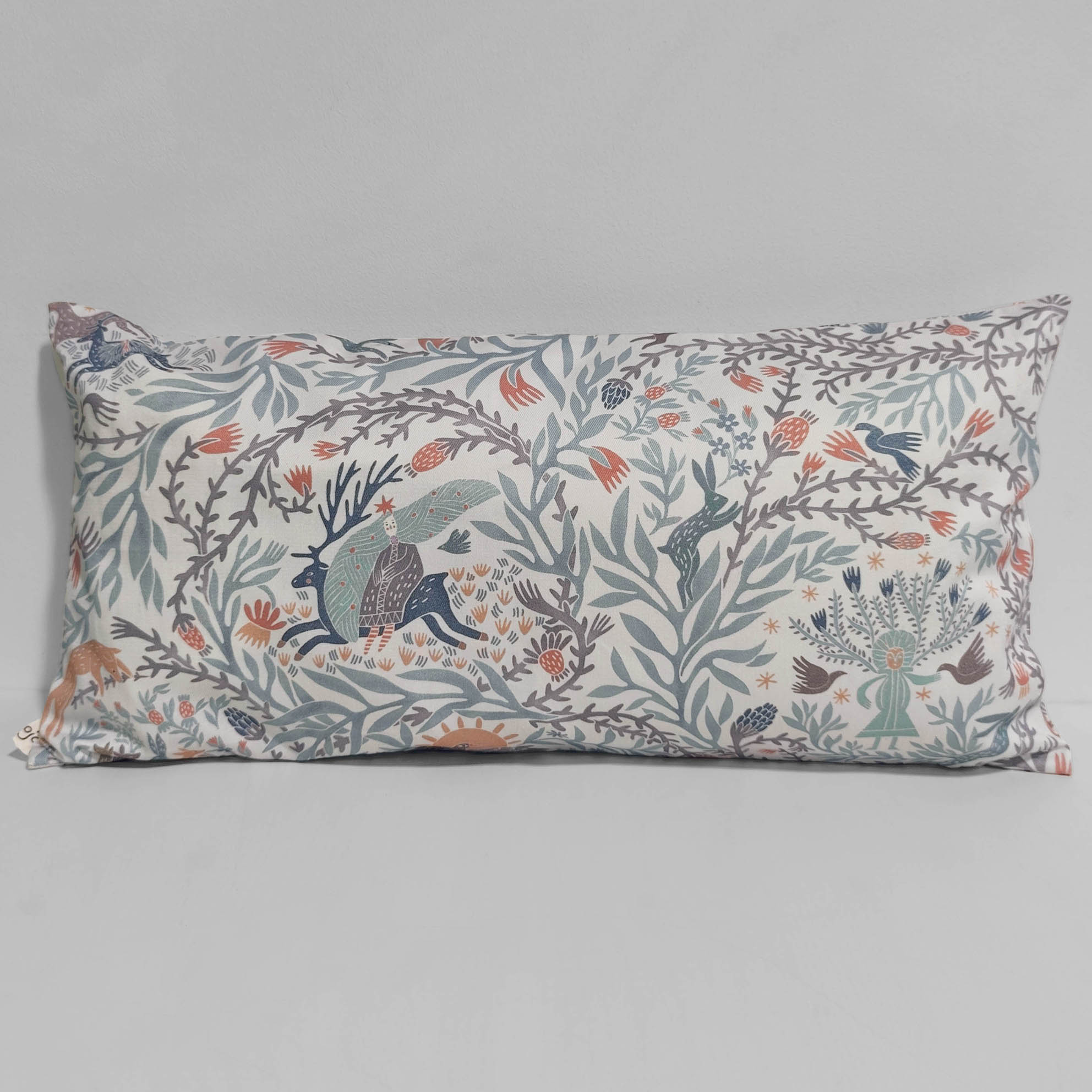 Подушка продольная Биармия серый