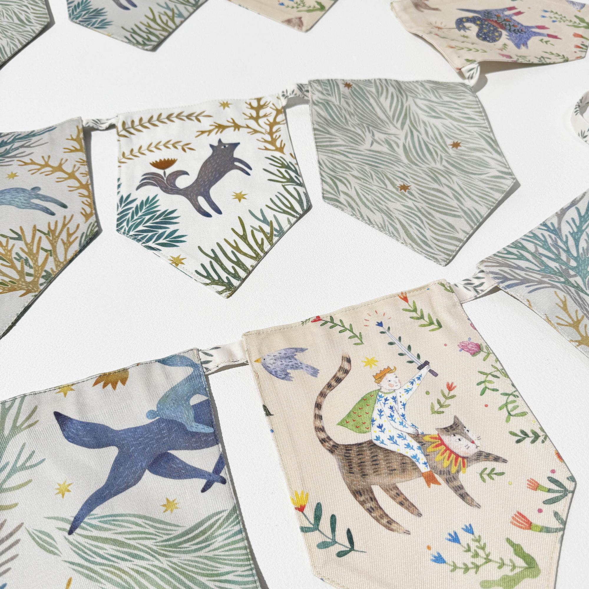 Флажки светлые