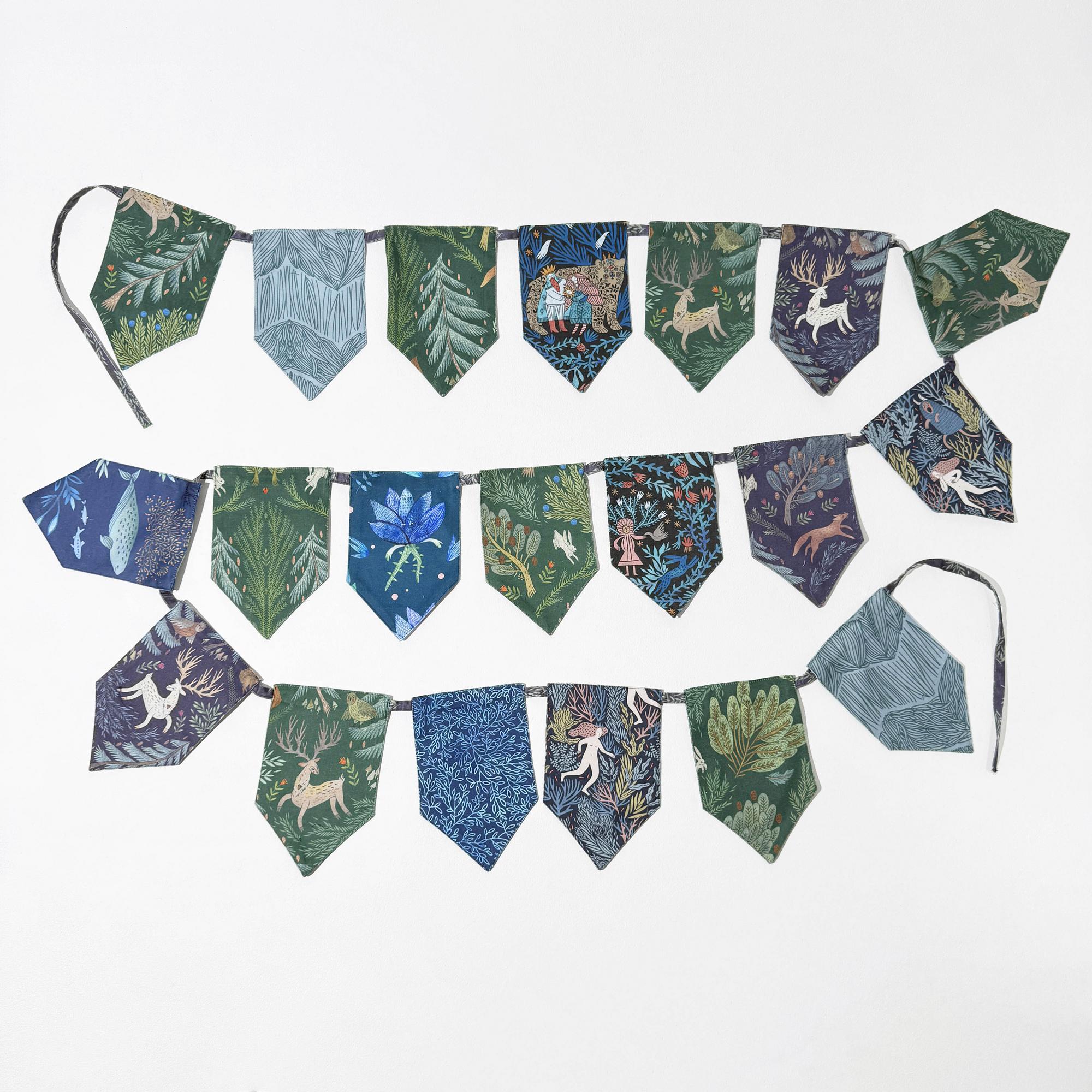 Флажки темные