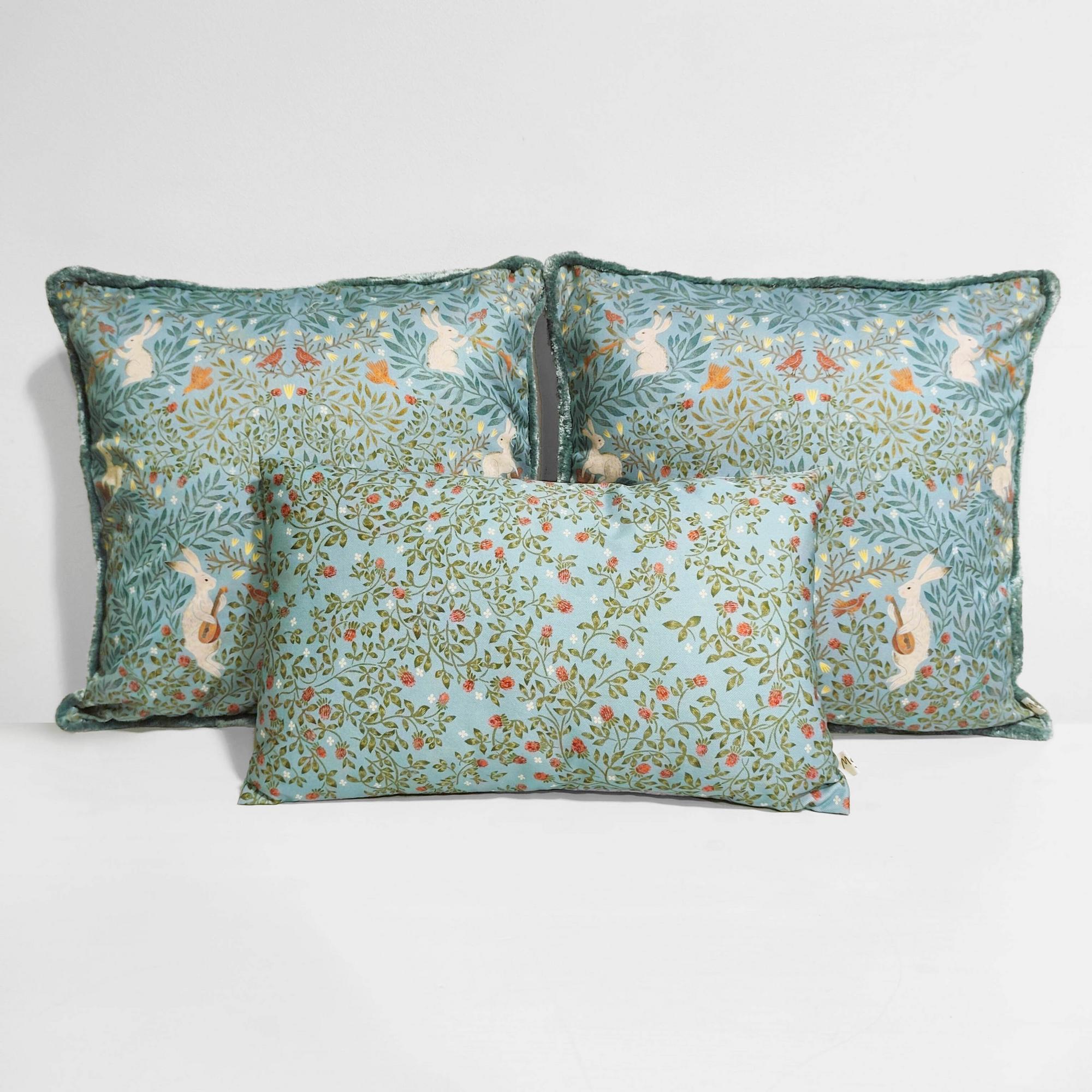 Набор подушек Шылад голубой