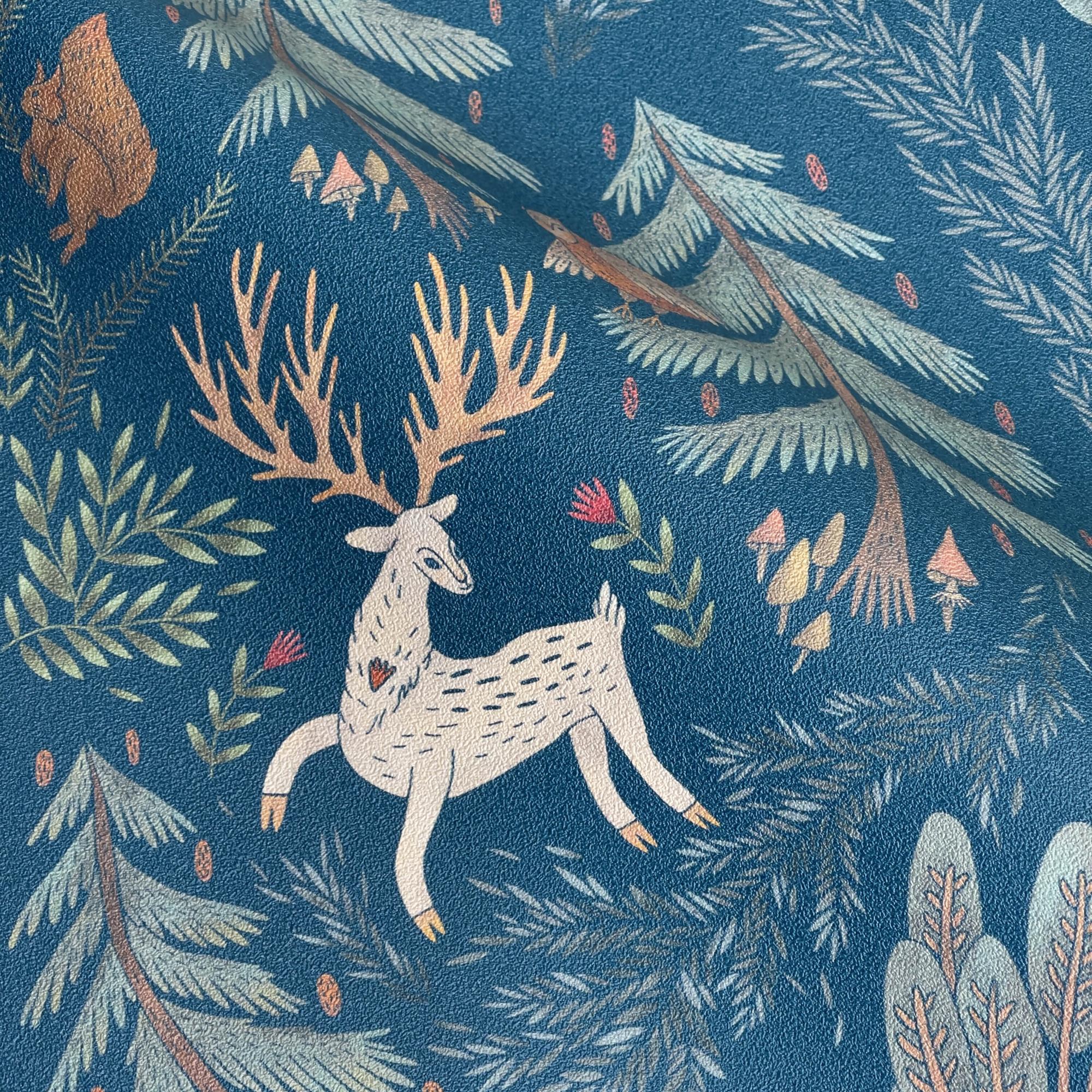 Обои Сосново (синий фон)