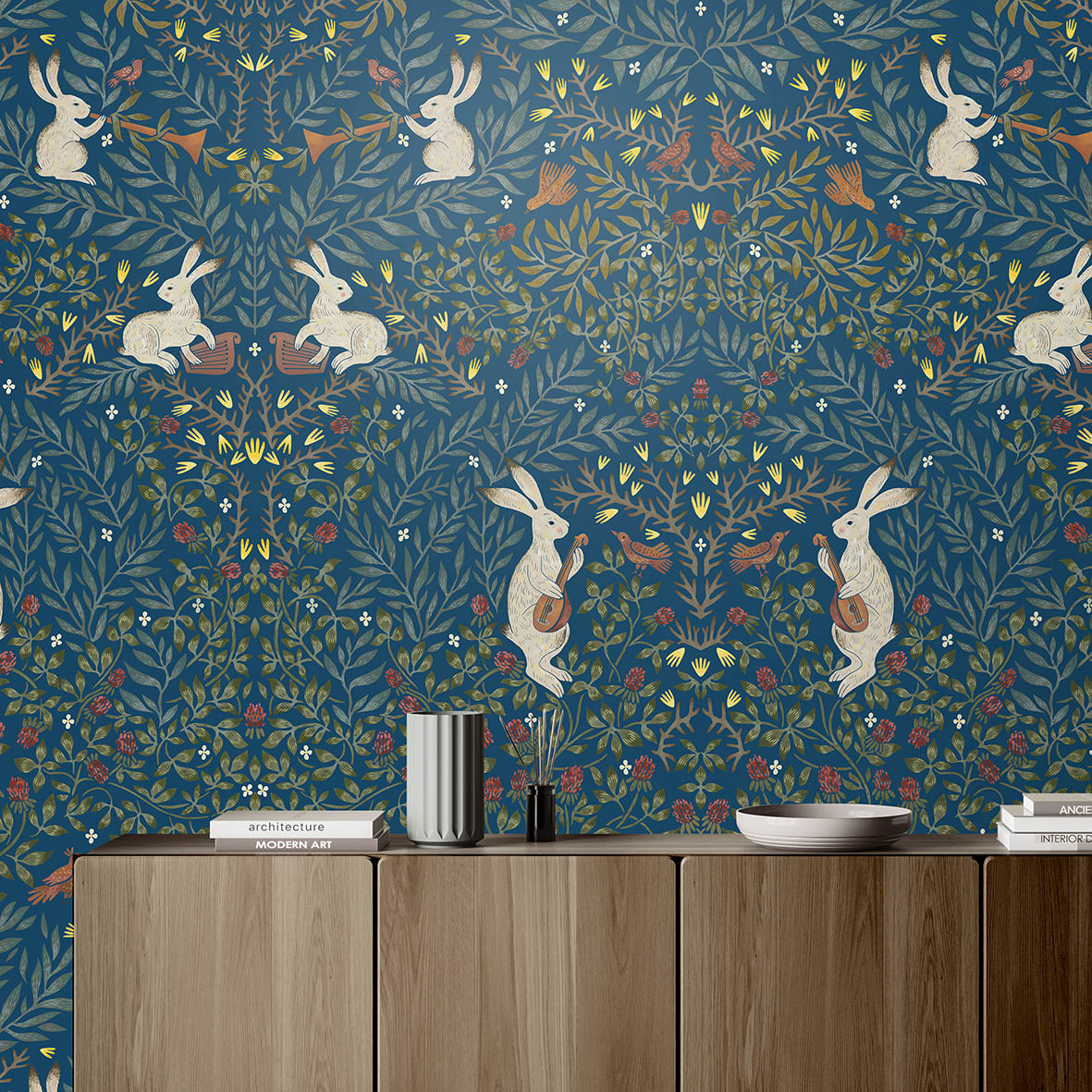 Обои Шылад  (синий фон)