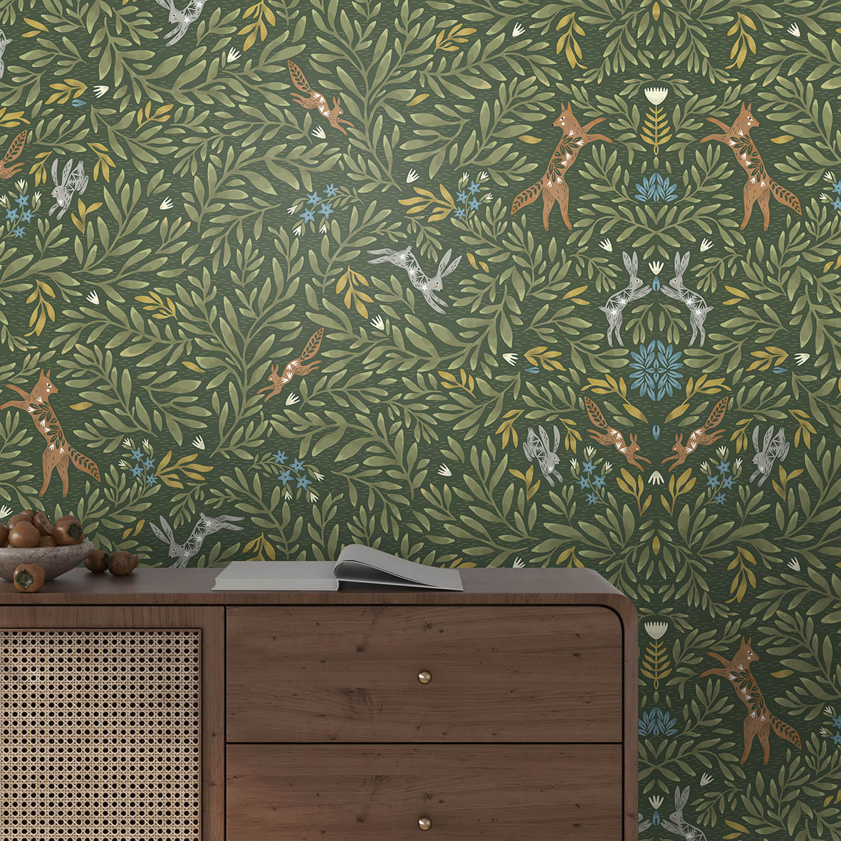 Обои Войвыв (зеленый)