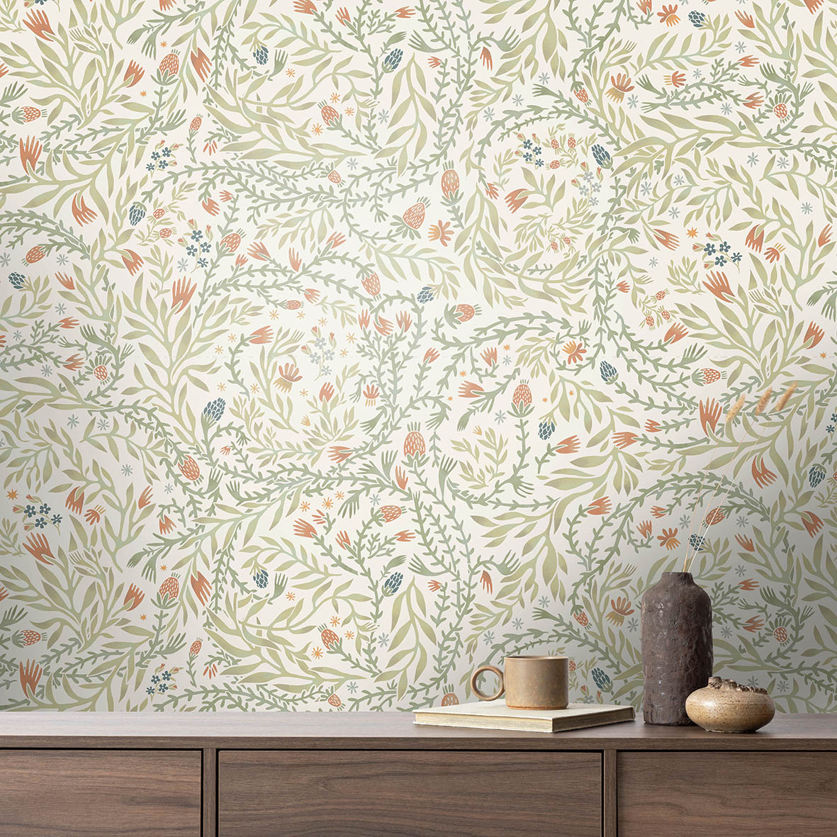 Обои Эмтор (бежевый фон)