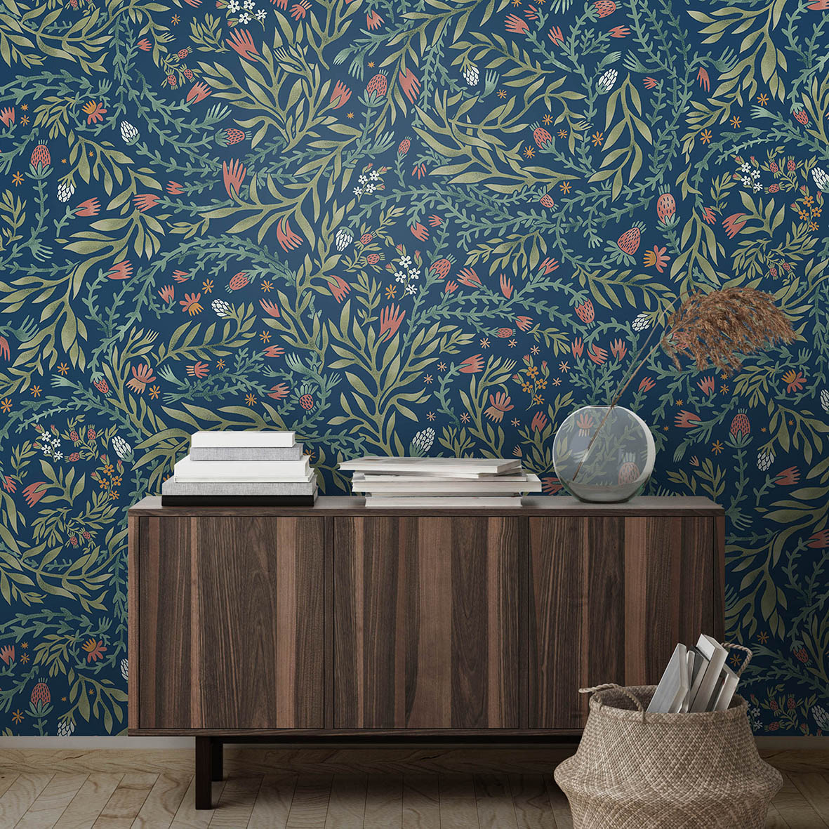 Обои Эмтор (синий фон)